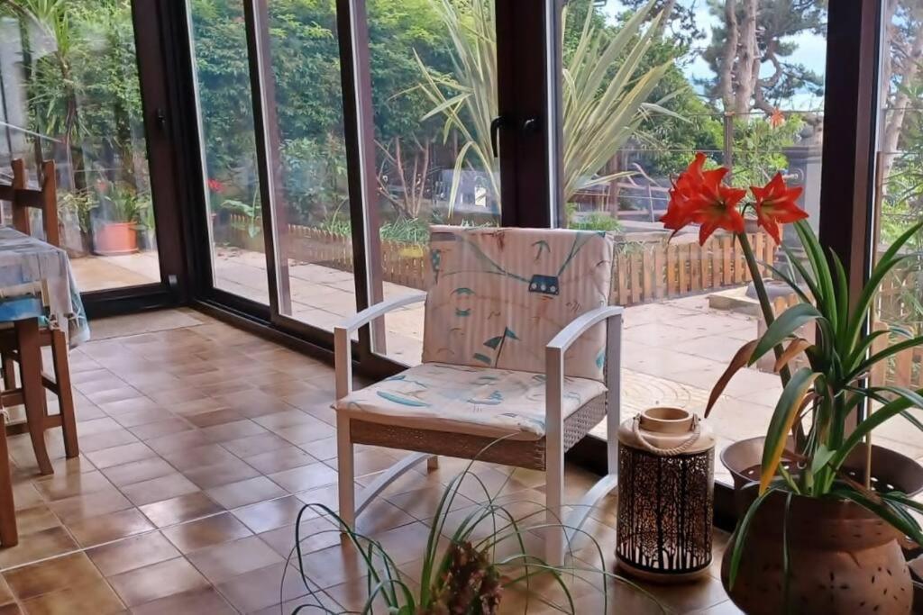 Brezza Marina - Appartamento In Villa Fronte Mare ترييستي المظهر الخارجي الصورة